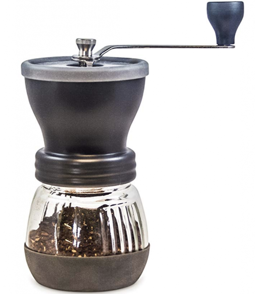 Coffee grinder manual burr