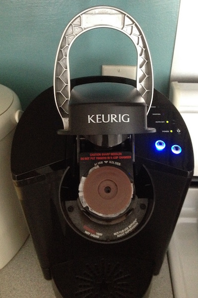 Keurig K40 Elite Brewing System Black Coffee Maker 6 Cups K Cup 3 Sizes