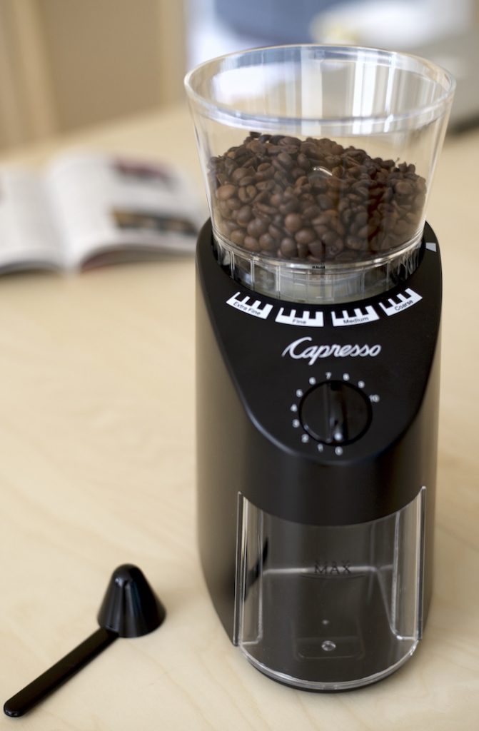 Capresso 56001 Infinity Burr Coffee Grinder Review 7343