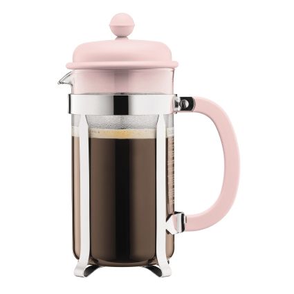 9 Outrageously Beautiful Pink Coffee Makers 