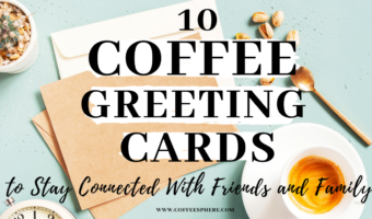 coffee greeting cards