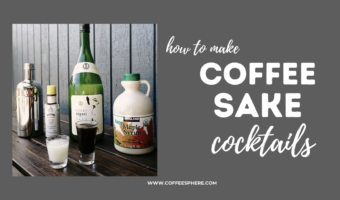 coffee sake cocktails