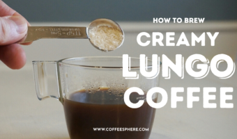 how to brew lungo coffee