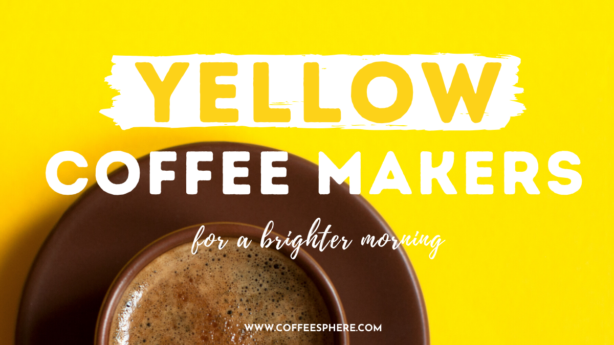 yellow coffee maker, I need you!  Yellow coffee, Pineapple yellow, Yellow  kitchen