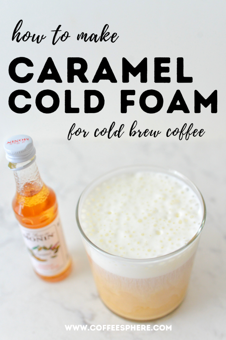 How To Make Cold Foam For Cold Brew Coffee