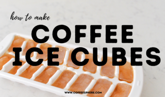 coffee ice cubes