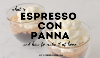 espresso con panna