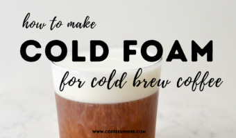 how to make cold foam