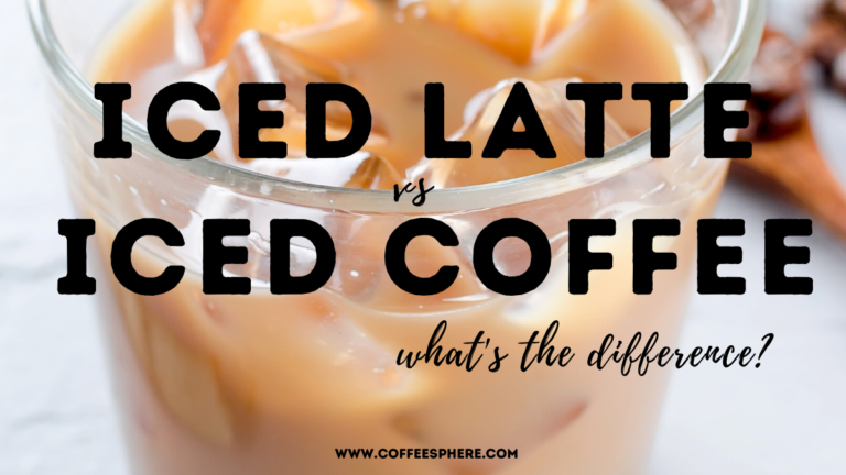 Iced Latte Vs Iced Coffee: Here's How They Differ