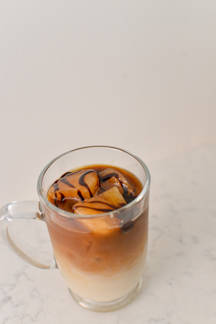 How To Make An Iced Hazelnut Macchiato