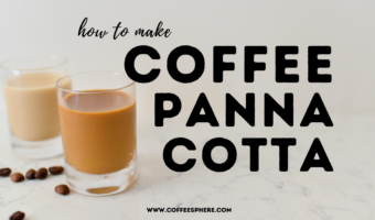 how to make coffee panna cotta