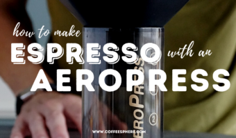 how to make espresso with aeropress