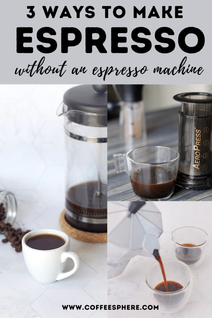 How to Make Espresso Without an Espresso Machine (3 Ways!)
