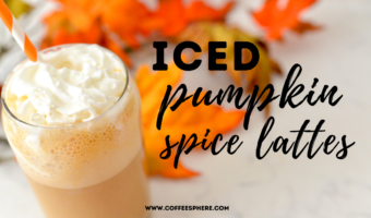 Super Simple Iced Pumpkin Spice Latte