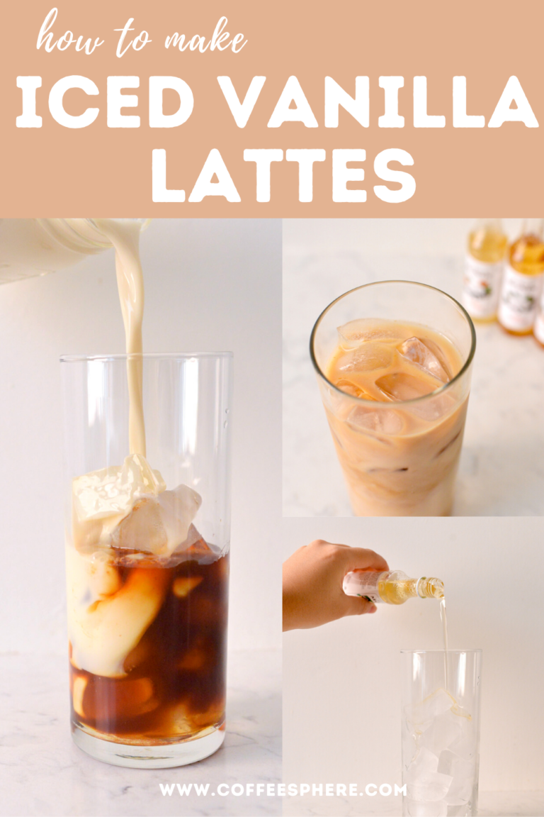 Super Simple Iced Vanilla Latte - CoffeeSphere