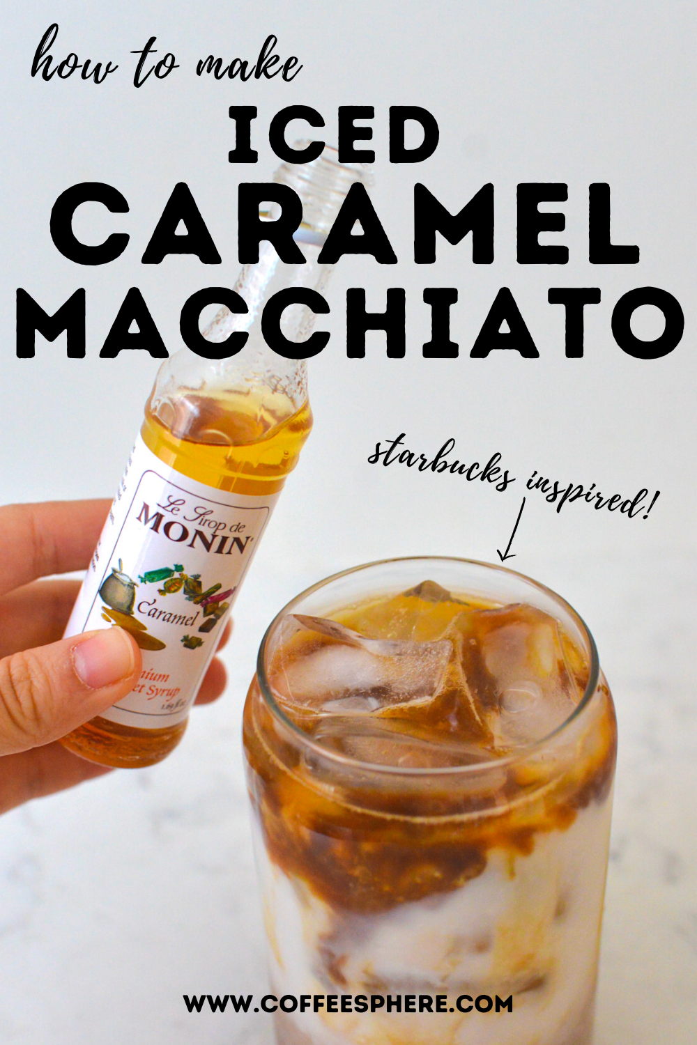 How To Make An Iced Caramel Macchiato