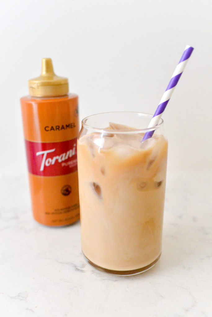 Super Simple Caramel Iced Coffee Recipe 
