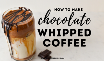 chocolate whipped coffee