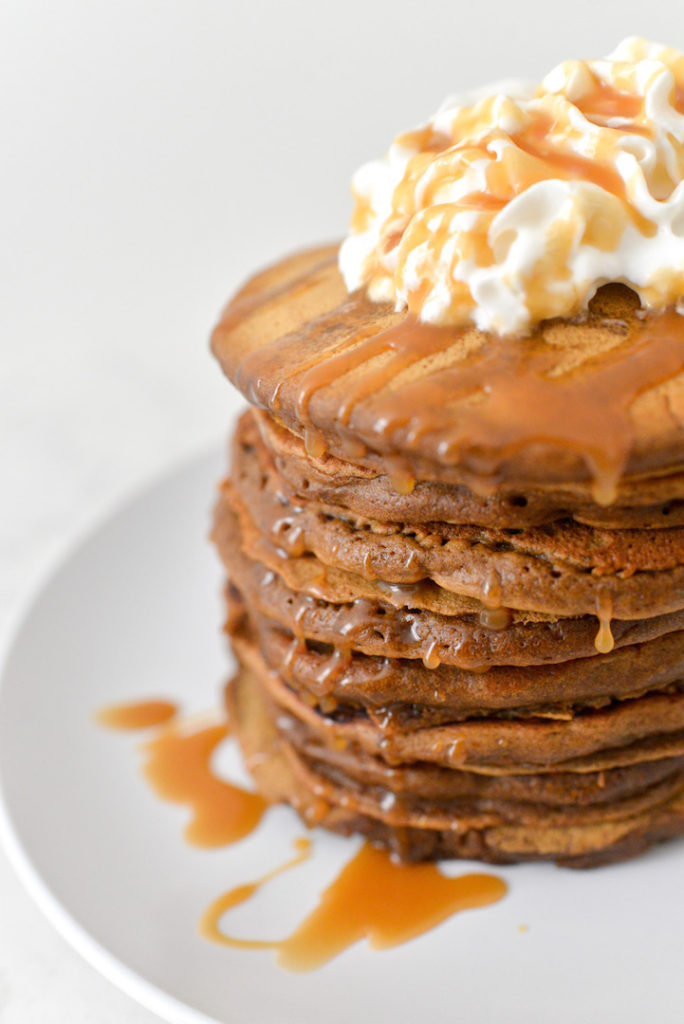 Caramel Iced Coffee • Pancake Recipes