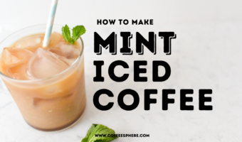 how to make mint iced coffee