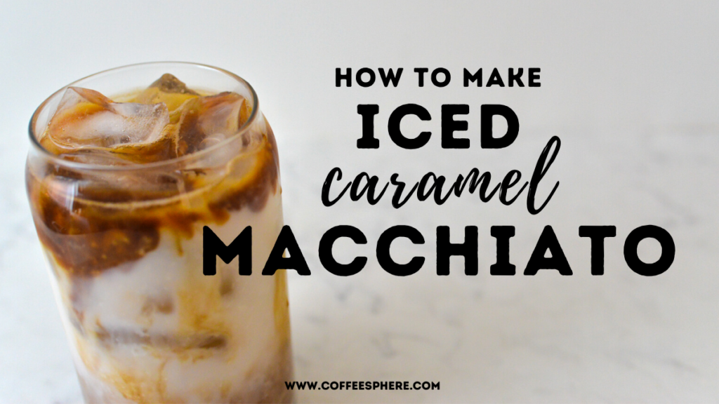 iced grande quad caramel macchiato upside down