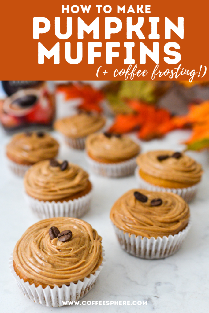 Pumpkin Muffins With Coffee Frosting - CoffeeSphere
