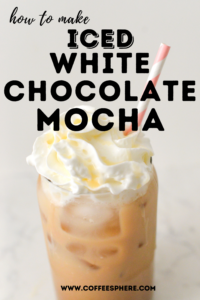 Iced White Chocolate Mocha Recipe - CoffeeSphere