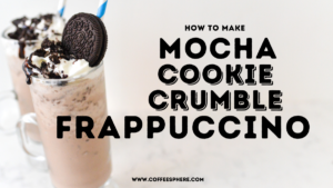 frappuccino crumble