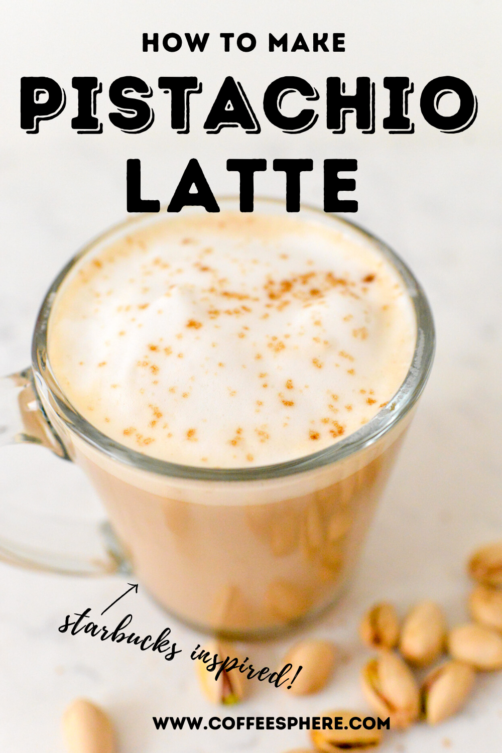 Pistachio Latte Starbucks Inspired Recipe CoffeeSphere