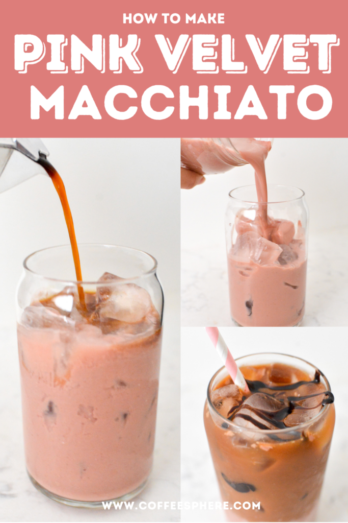 pink velvet macchiato recipe