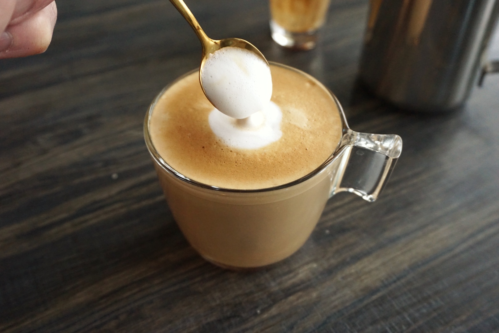 Almondmilk Honey Flat White: Starbucks Copycat Recipe