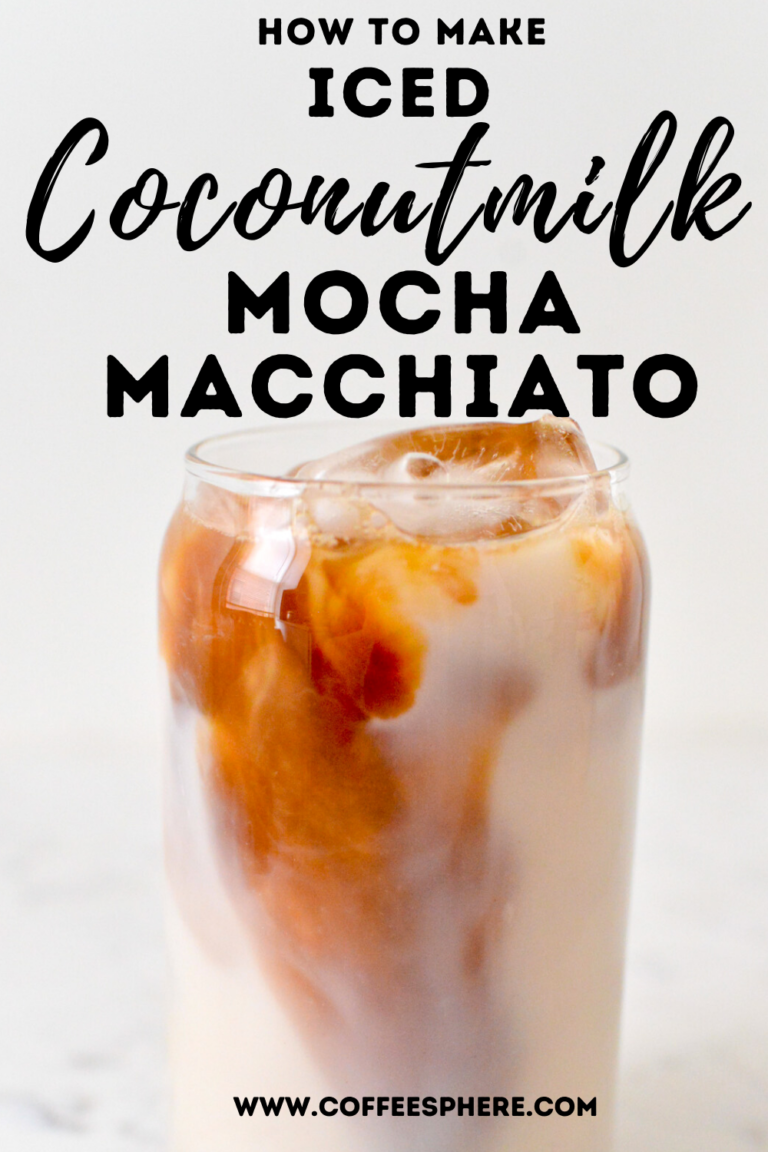 iced coconut milk mocha macchiato recipe